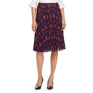 🌺LAUREN RALPH LAUREN 🌺PLEATED MIDI FLORAL SKIRT